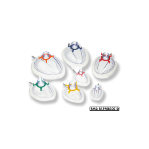 Máscara de Anestesia com Coxim e Almofada de Ar - Válvula Lateral