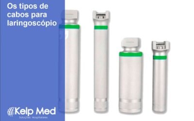 Os tipos de cabos para laringoscópio