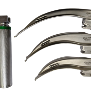 KIT LARINGOSCÓPIO DE FIBRA ÓPTICA